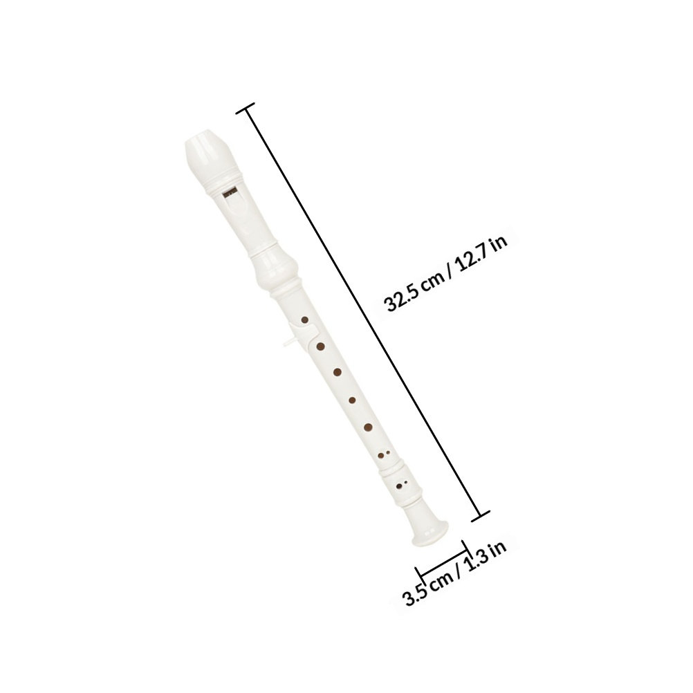 1Set 8-Hole Clarinet for Begin - Soprano Recorder Plastic review and price