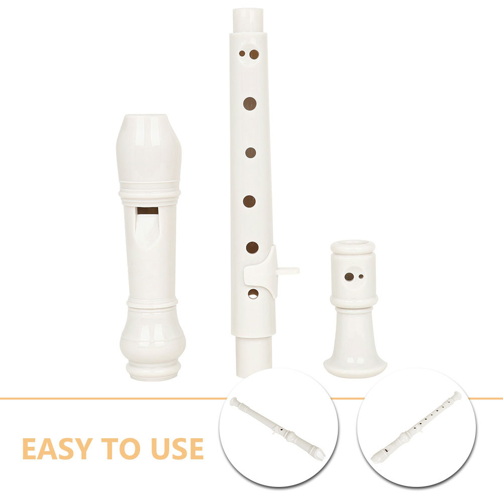 1Set 8-Hole Clarinet for Begin - Soprano Recorder Plastic review and price