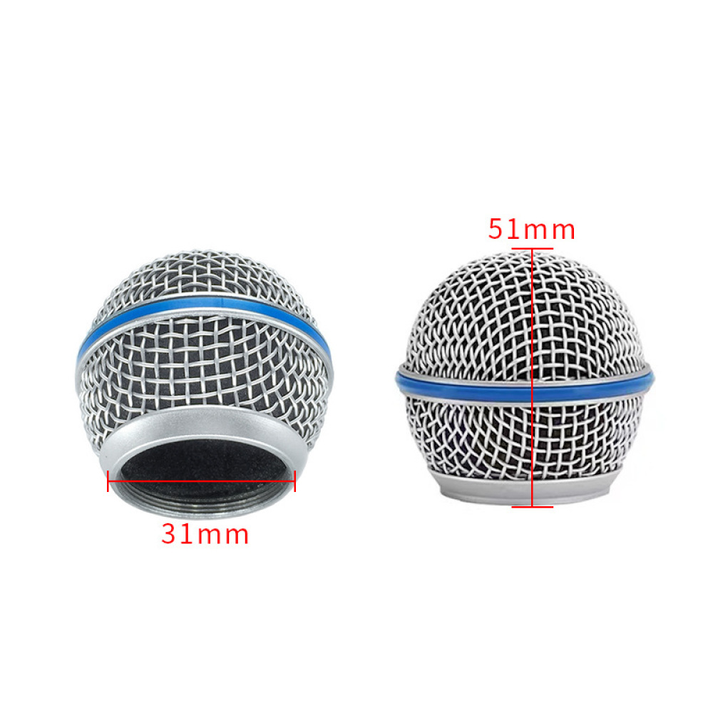 Mesh Cover For Shure SM58 PG58 - Shure Mic Mv7 review and price