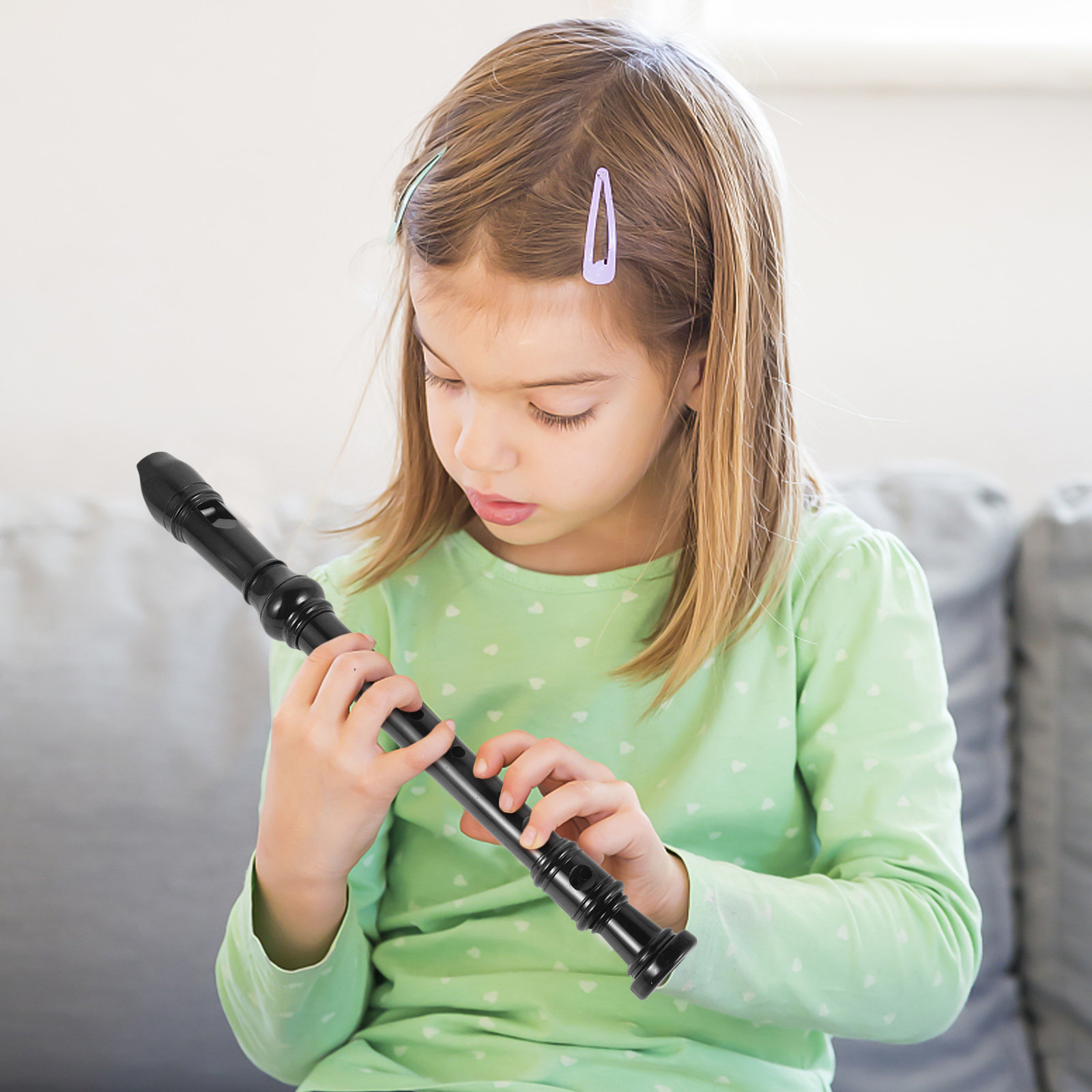 Soprano Recorder 8 Hole Transp - Soprano Recorder Plastic review and price