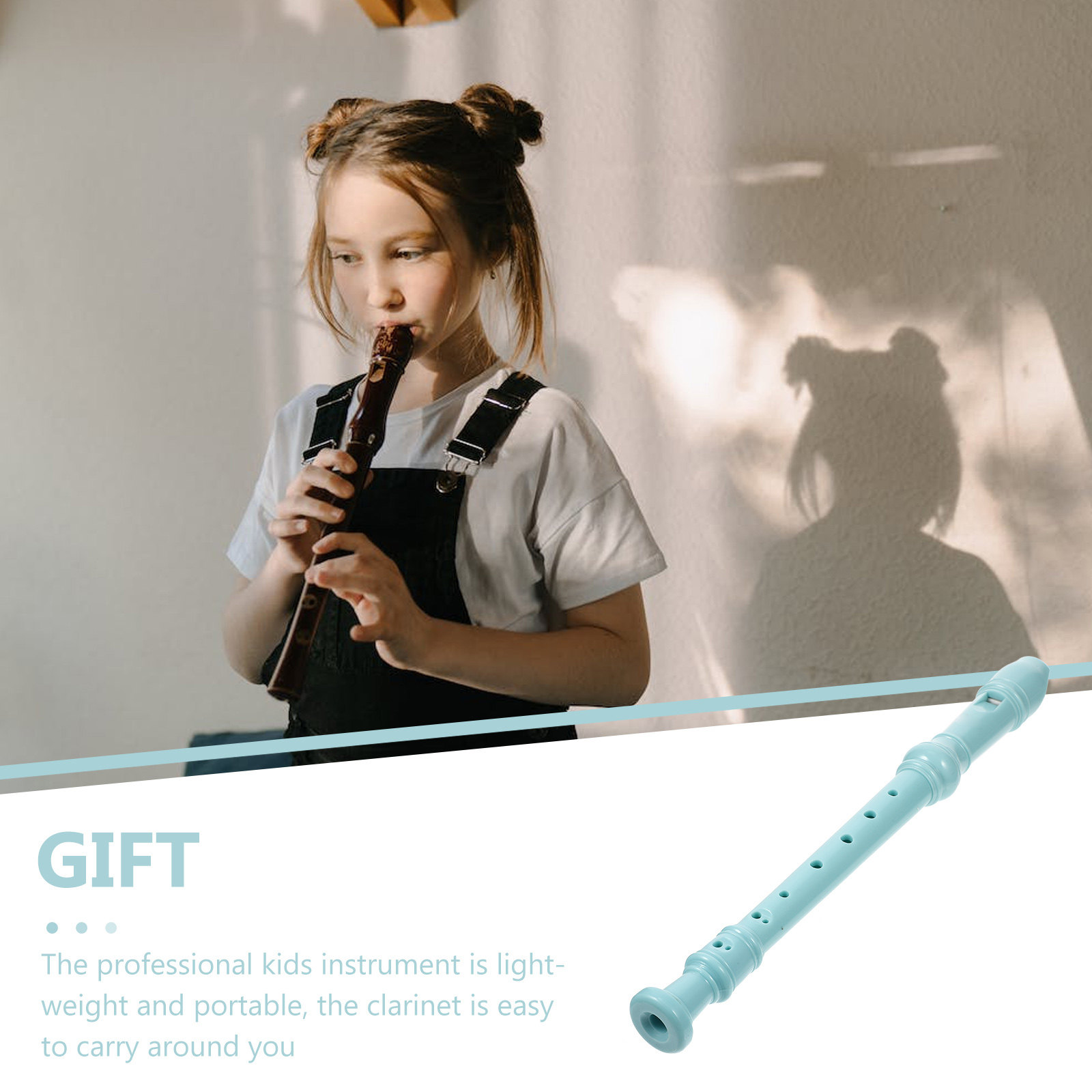 1Set 8-Hole Clarinet Plastic B - Soprano Recorder Plastic review and price