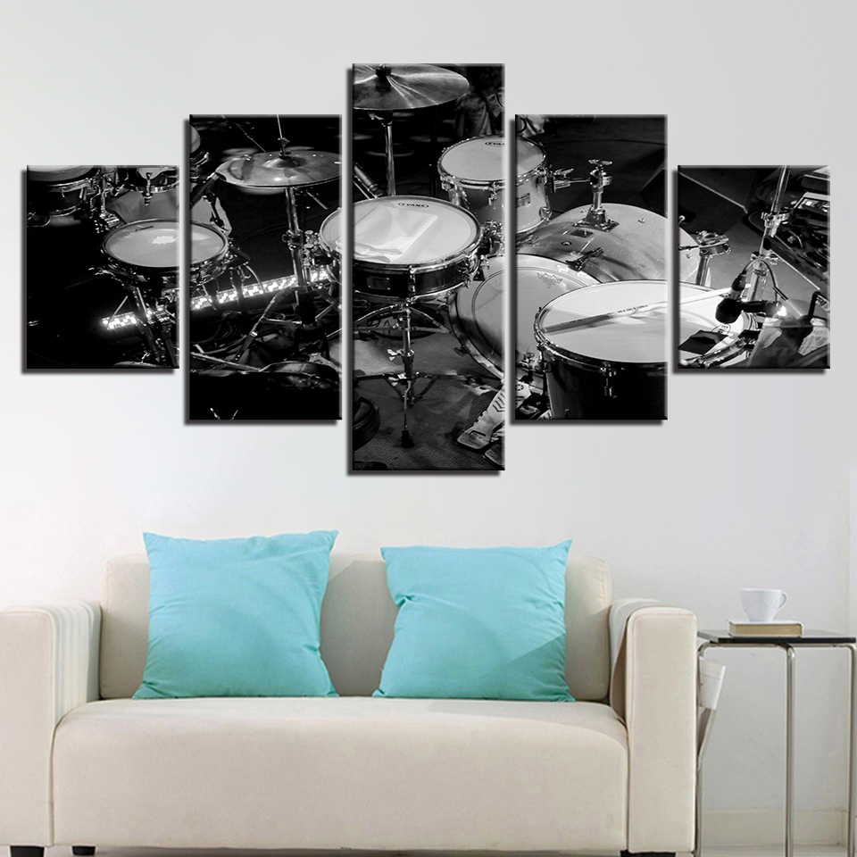Canvas Poster Living Room HD P - Picture Of Musical Instrument review and price