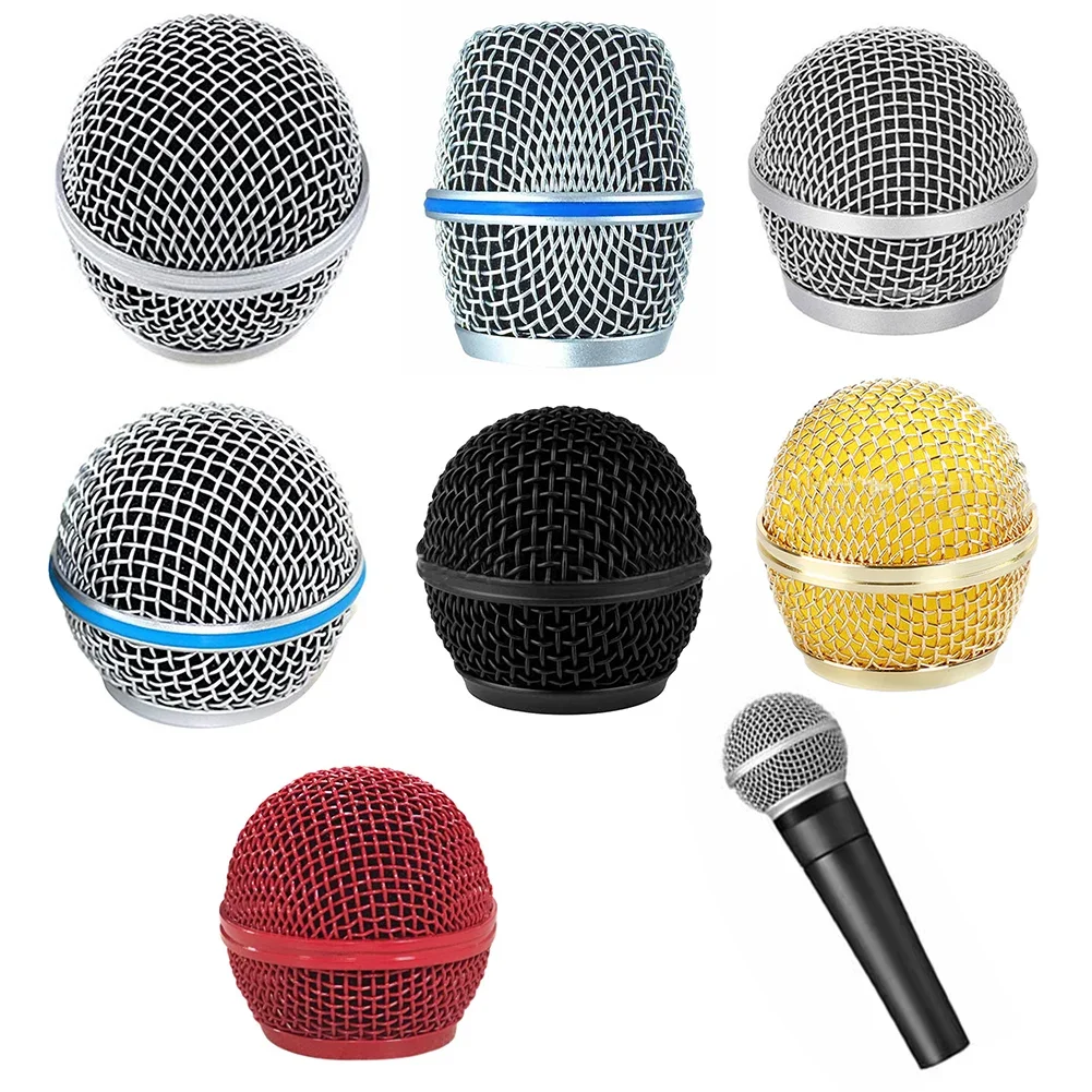 1 Pc Microphone Mesh Head Meta - Shure Mic Mv7 review and price