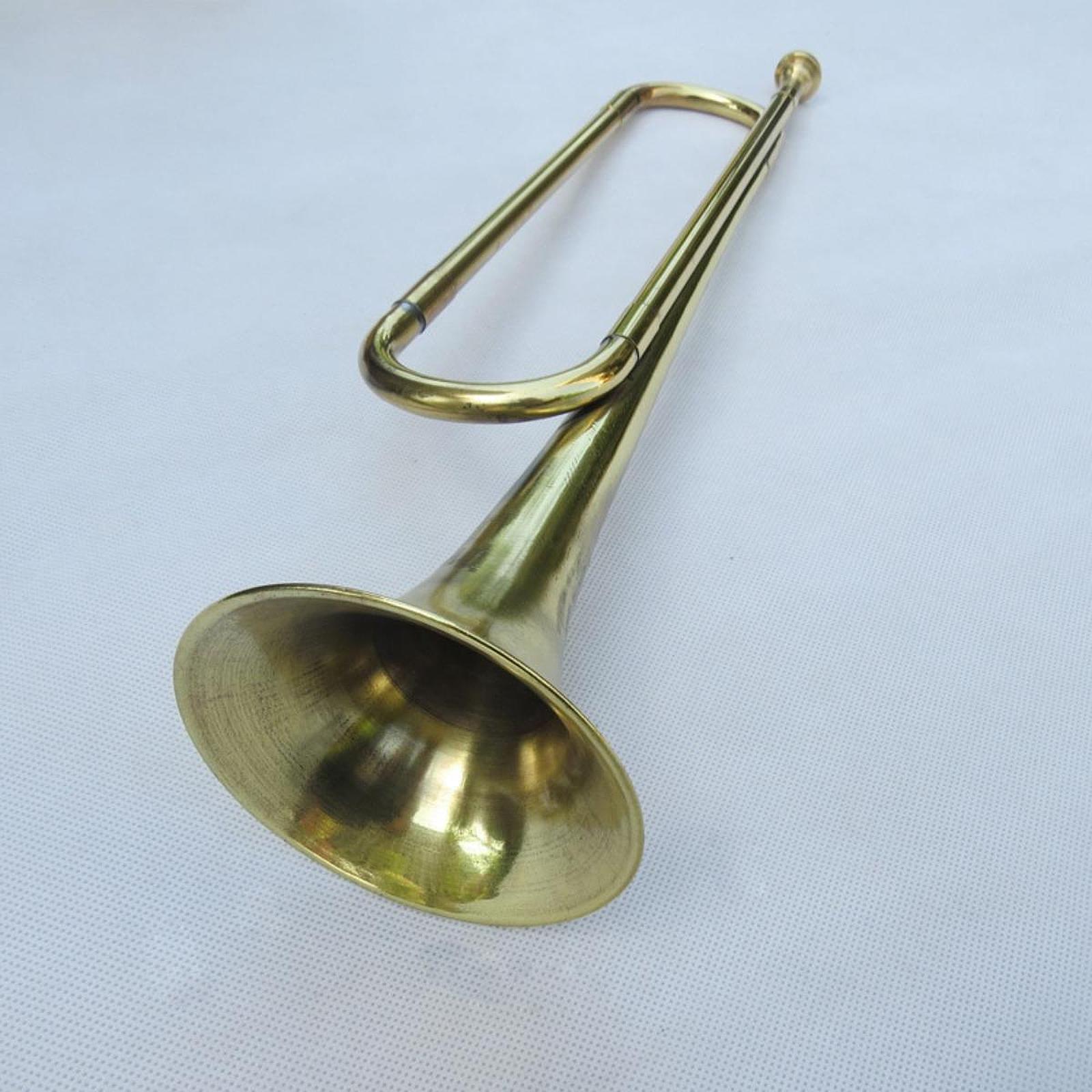 Premium Brass Trumpet Bugle Po - Musical Instrument Bugle review and price