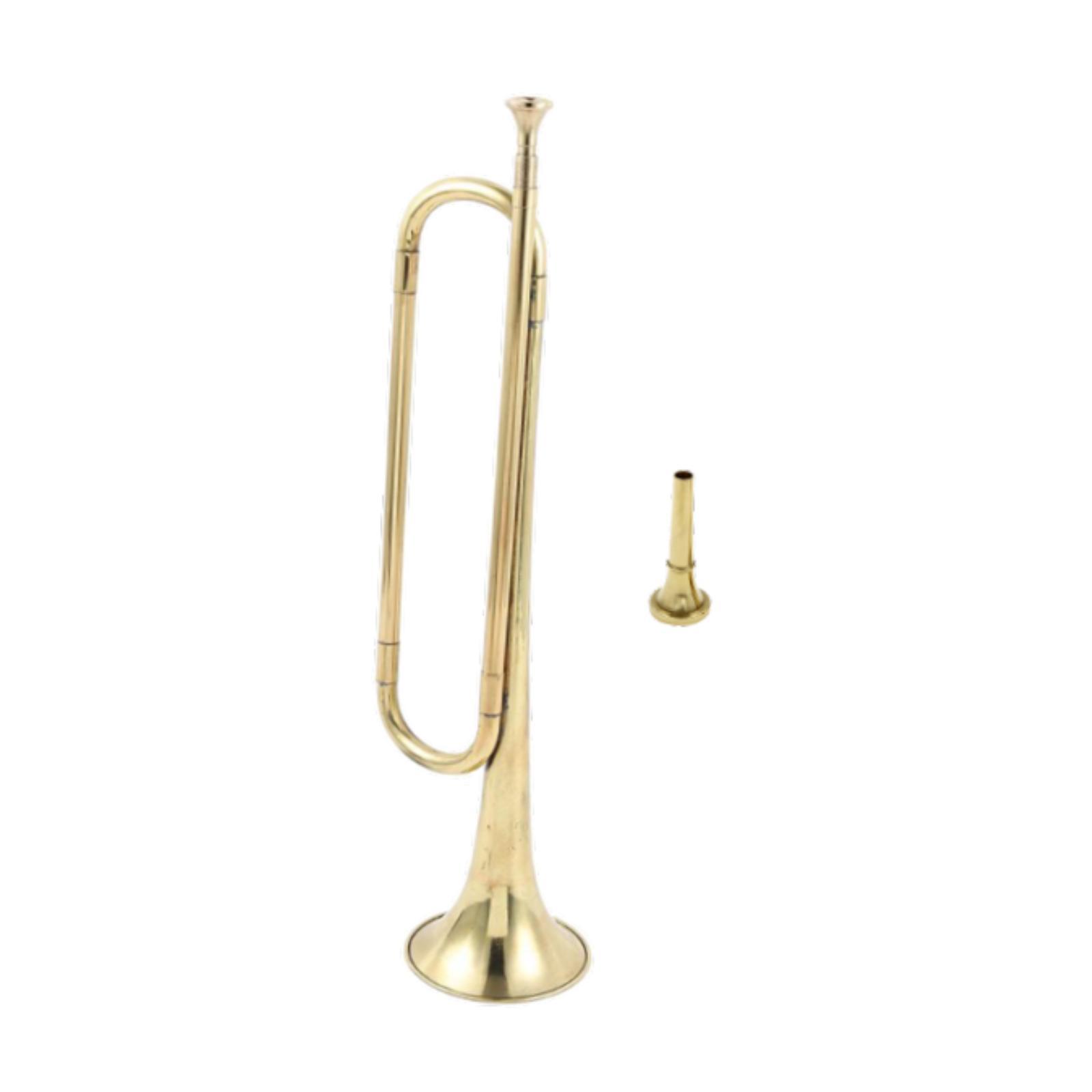 Premium Brass Trumpet Bugle Po - Musical Instrument Bugle review and price